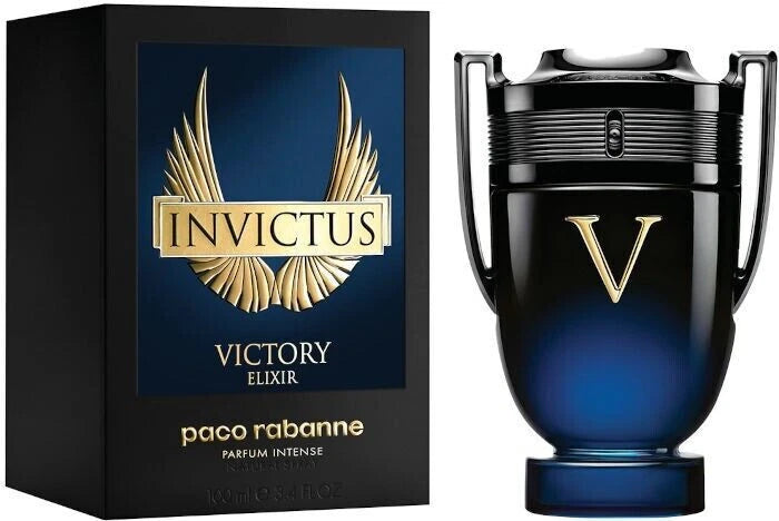 Paco Rabanne Invictus Victory Elixir Intense 100ml/3.4 Fl Oz NEW SEALED