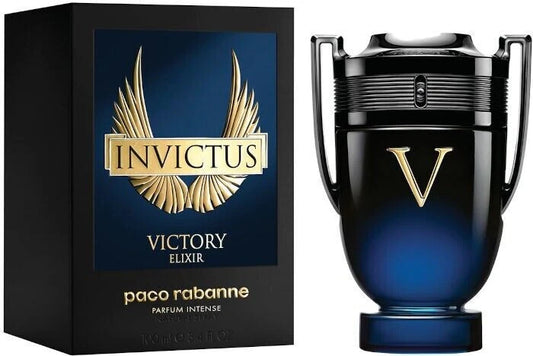 Paco Rabanne Invictus Victory Elixir Intense 100ml/3.4 Fl Oz NEW SEALED