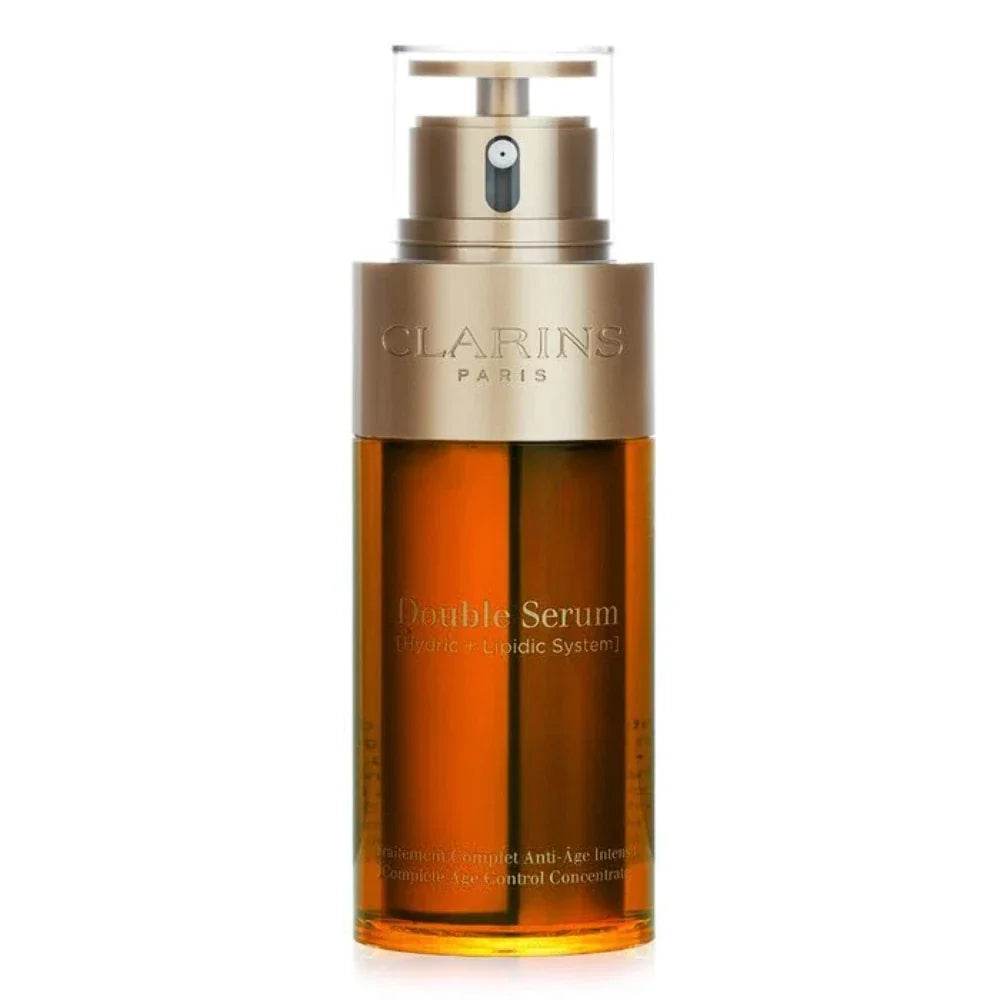 Clarins Double Serum 3.38OZ (Hydric + Lipidic System) Complete Age Control Concentrate
