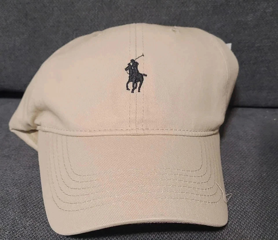 Polo Ralph Lauren Men’s Cotton Chino Baseball Cap Adjustable Hat NWT